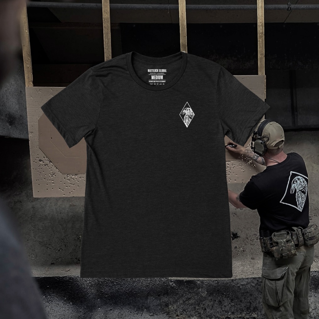 No Choice Tee (S, Heather Black)