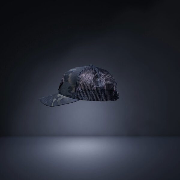 Leather Trucker Cap Multicam "TTST" – Bild 2